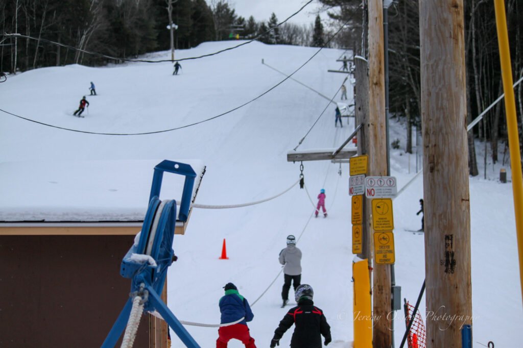 Abenaki ski area rope tow photo