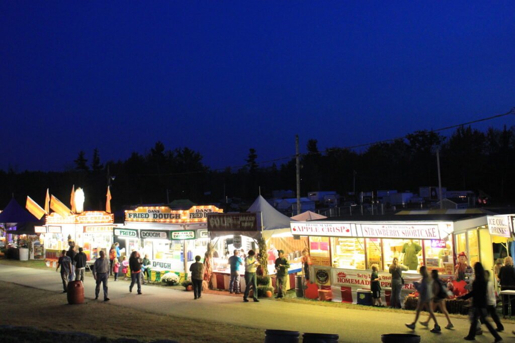 Sandwich Fair food tents