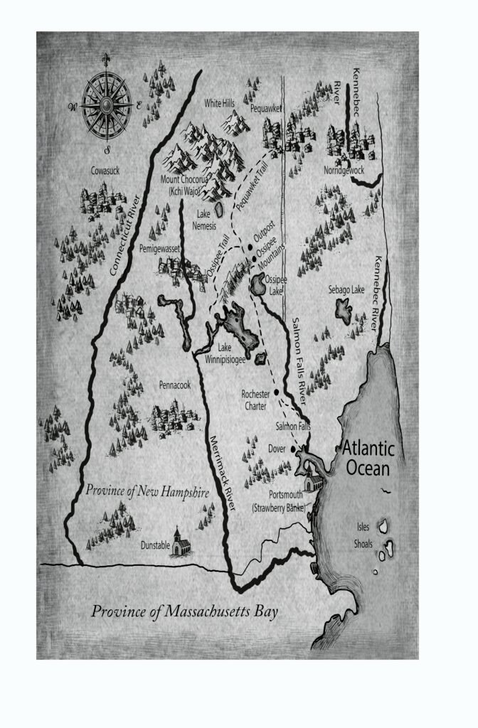 Look Inside pages: Carved in Granite: Cornelius Campbell and the Legend of Chocorua anniversary edition.